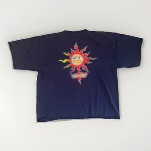 Rare Vintage SOULutions XL T-shirt Surf Skate Snow Y2K Sun Pismo Beach 90s *READ